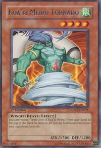 Koa'ki Meiru Tornado trading card from Ancient Prophecy Koa'ki Meiru Tornado - Ancient Prophecy YuGiOh trading card