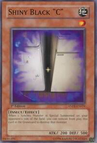 Shiny Black "C" - Ancient Prophecy (ANPR) #ANPR-EN024 - Common / Short Print YuGiOh Trading Card