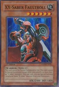 XX-Saber Faultroll - Ancient Prophecy YuGiOh trading card