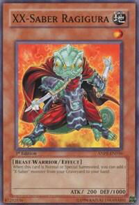 XX-Saber Ragigura - Ancient Prophecy (ANPR) #ANPR-EN036 - Common / Short Print YuGiOh Trading Card