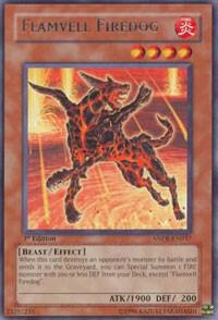 Flamvell Firedog - Ancient Prophecy YuGiOh trading card
