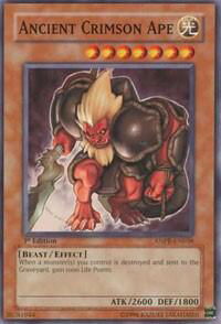 Ancient Crimson Ape - Ancient Prophecy (ANPR) #ANPR-EN038 - Common / Short Print YuGiOh Trading Card