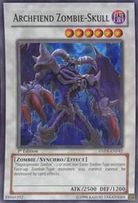 Archfiend Zombie-Skull - Ancient Prophecy (ANPR) #ANPR-EN042 - Super Rare YuGiOh Trading Card
