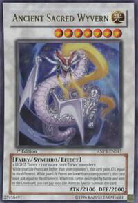 Ancient Sacred Wyvern - Ancient Prophecy (ANPR) #ANPR-EN043 - Ultra Rare YuGiOh Trading Card