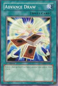 Advance Draw trading card from Ancient Prophecy Advance Draw - Ancient Prophecy YuGiOh trading card