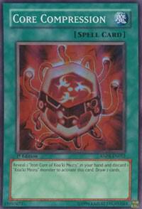 Core Compression trading card from Ancient Prophecy Core Compression - Ancient Prophecy YuGiOh trading card