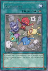 Solidarity - Ancient Prophecy YuGiOh trading card