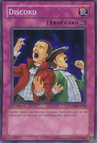 Discord - Ancient Prophecy (ANPR) #ANPR-EN068 - Super Rare YuGiOh Trading Card