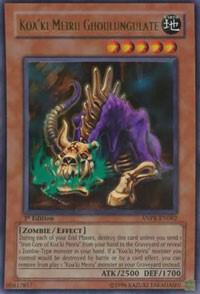 Koa'ki Meiru Ghoulungulate trading card from Ancient Prophecy Koa'ki Meiru Ghoulungulate - Ancient Prophecy YuGiOh trading card