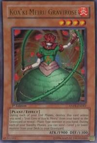 Koa'ki Meiru Gravirose - Ancient Prophecy YuGiOh trading card