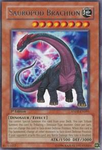 Sauropod Brachion - Ancient Prophecy YuGiOh trading card