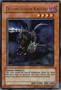 Doomcaliber Knight - Turbo Pack Booster One Pack (TU01) #TU01-EN001 - Ultra Rare YuGiOh Trading Card