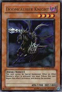 Doomcaliber Knight - Turbo Pack Booster One Pack YuGiOh trading card