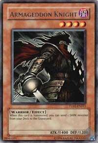 Armageddon Knight - Turbo Pack Booster One Pack (TU01) #TU01-EN011 - Rare YuGiOh Trading Card