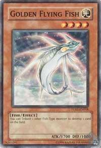 Golden Flying Fish - Turbo Pack Booster One Pack (TU01) #TU01-EN018 - Common / Short Print YuGiOh Trading Card