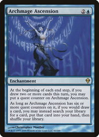 Archmage Ascension - Zendikar (ZEN) #42 - Rare Magic: The Gathering Trading Card