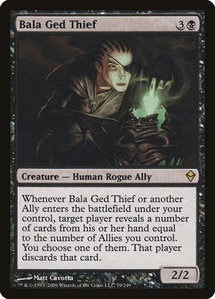 Bala Ged Thief - Zendikar (ZEN) #79 - Rare Magic: The Gathering Trading Card