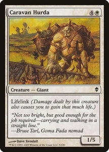 Caravan Hurda - Zendikar (ZEN) #5 - Common Magic: The Gathering Trading Card
