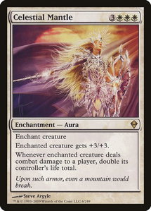 Celestial Mantle - Zendikar (ZEN) #6 - Rare Magic: The Gathering Trading Card