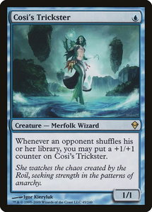 Cosi's Trickster - Zendikar (ZEN) #45 - Rare Magic: The Gathering Trading Card