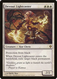 Devout Lightcaster - Zendikar (ZEN) #10 - Rare Magic: The Gathering Trading Card