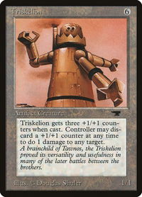 Triskelion - Antiquities (ATQ) #73 - Rare Magic: The Gathering Trading Card