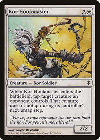 Kor Hookmaster - Zendikar (ZEN) #20 - Common Magic: The Gathering Trading Card