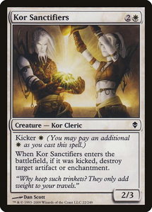 Kor Sanctifiers - Zendikar (ZEN) #22 - Common Magic: The Gathering Trading Card