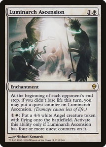 Luminarch Ascension - Zendikar (ZEN) #25 - Rare Magic: The Gathering Trading Card