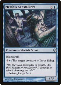 Merfolk Seastalkers - Zendikar (ZEN) #55 - Uncommon Magic: The Gathering Trading Card