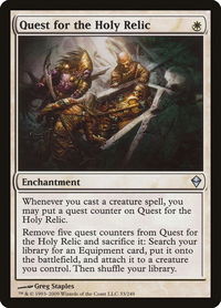 Quest for the Holy Relic - Zendikar (ZEN) #33 - Uncommon Magic: The Gathering Trading Card