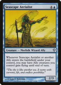 Seascape Aerialist - Zendikar (ZEN) #64 - Uncommon Magic: The Gathering Trading Card