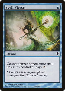Spell Pierce - Zendikar (ZEN) #67 - Common Magic: The Gathering Trading Card