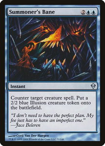 Summoner's Bane - Zendikar (ZEN) #71 - Uncommon Magic: The Gathering Trading Card