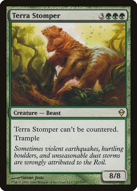 Terra Stomper - Zendikar Magic: The Gathering trading card