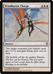 Windborne Charge - Zendikar (ZEN) #38 - Uncommon Magic: The Gathering Trading Card