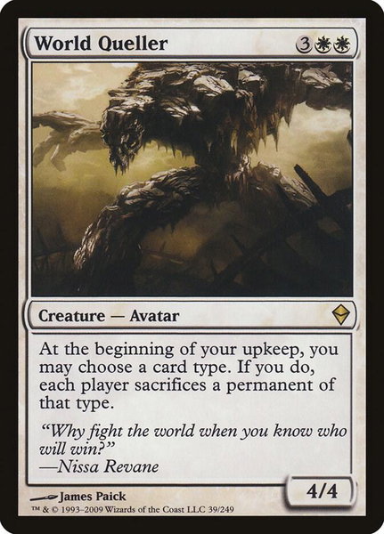 World Queller - Zendikar Magic: The Gathering trading card