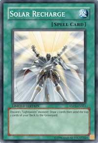 Solar Recharge trading card from Ancient Prophecy SE Solar Recharge - Ancient Prophecy SE YuGiOh trading card