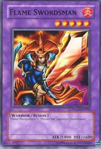 Flame Swordsman - Dark Legends YuGiOh trading card