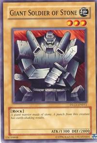 Giant Soldier of Stone - Dark Legends YuGiOh trading card
