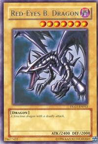 Red-Eyes B. Dragon - Dark Legends YuGiOh trading card