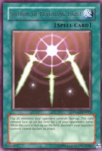 Swords of Revealing Light - Dark Legends YuGiOh trading card