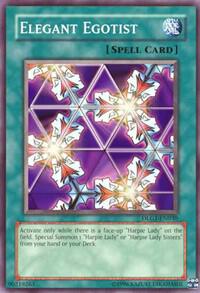 Elegant Egotist - Dark Legends YuGiOh trading card