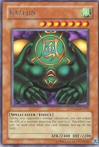 Kazejin - Dark Legends (DLG1) #DLG1-EN032 - Rare YuGiOh Trading Card