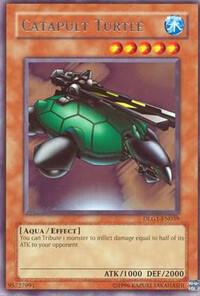 Catapult Turtle - Dark Legends YuGiOh trading card