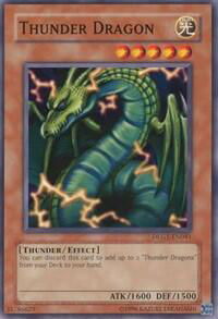 Thunder Dragon - Dark Legends (DLG1) #DLG1-EN041 - Common / Short Print YuGiOh Trading Card