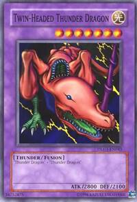 Twin-Headed Thunder Dragon - Dark Legends YuGiOh trading card