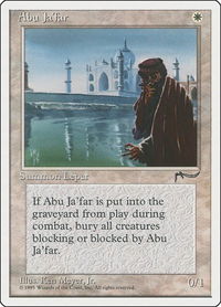 Abu Ja'far - Chronicles (CHR) #1 - Uncommon Magic: The Gathering Trading Card
