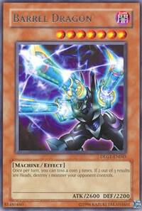 Barrel Dragon - Dark Legends YuGiOh trading card