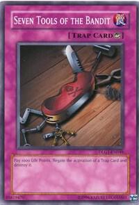 Seven Tools of the Bandit - Dark Legends YuGiOh trading card